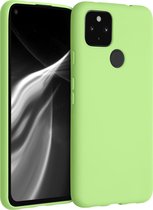 kwmobile telefoonhoesje voor Google Pixel 4a 5G - Hoesje voor smartphone - Back cover in tomatillo groen