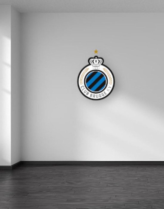 oase Verbeteren Varen Club Brugge muursticker logo kleur 39.5 cm x 28.7 cm | bol.com