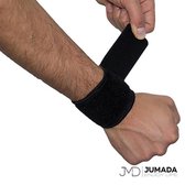 Jumada's Verstelbare Polsband - Polsbeschermer - Sportpolsband - Fitness Polsband - Wrist Brace - Unisex - Zwart