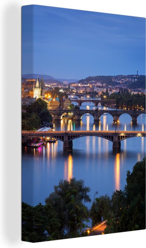 De vele bruggen van Praag