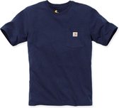 Carhartt 103296 Workwear Pocket T-Shirt - Relaxed Fit - Navy - L
