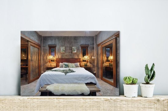 Tableaux - Chambre Tropicale - Peintures cm - Décoration murale