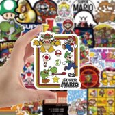 marios en family stickers Mix || Verschillende soorten en maten ||Mario|| 25 stuks || tekenfilm || Waterproof || vinyl graffiti stickers || VSCO stickers |
