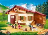 Playmobil - Heidi en grootvader op de alpenhut - Speelgoedset
