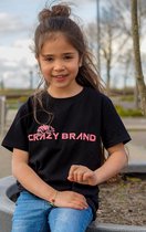 Kinder T-shirt kleur logo roze