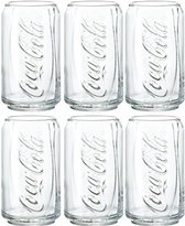 Set van 6 Coca Cola Glazen 35cl | 6 Stuks | Glazen | Glazen beker | Zomer | Strand | Longdrinkglas
