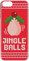 FLAVR kerst jingle balls case TPU hoesje iPhone 7 8 SE 2020 SE 2022 - Rood