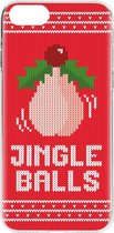 FLAVR kerst jingle balls case TPU hoesje iPhone 7 8 SE 2020 SE 2022 - Rood