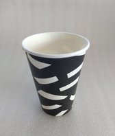 Koffiebeker Black & White 180ml - 2500 stuks
