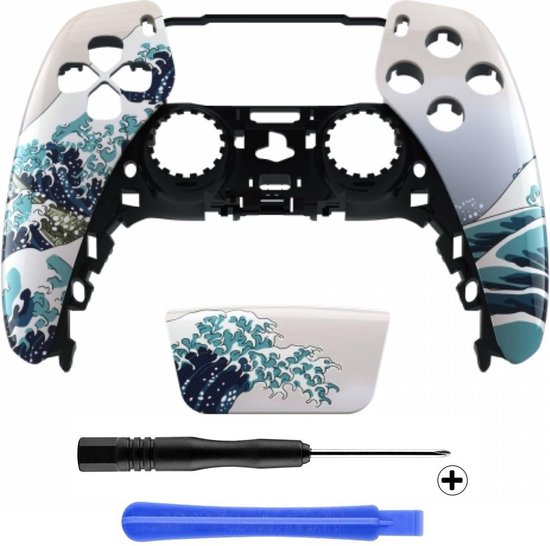 PS5 Controller Boîtier Shell - Grande Wave - Front Shell