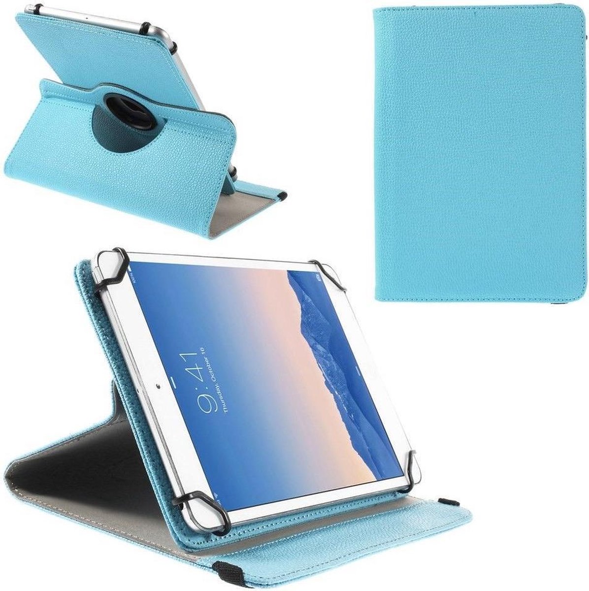 Universele Tablet Hoes 9 tot 10 inch PU Leer Geschikt voor o.a