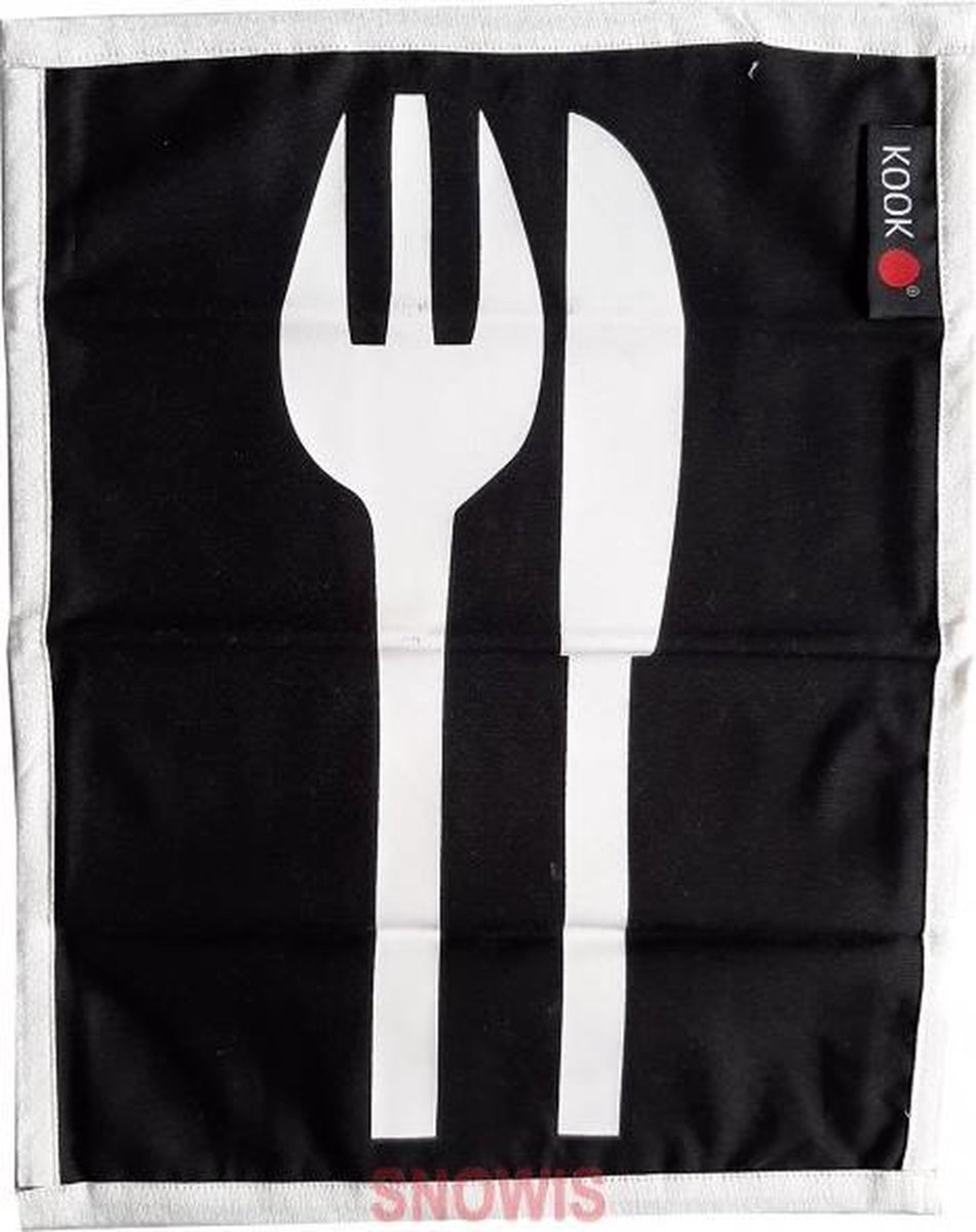 KOOK set van 2 katoenen placemats