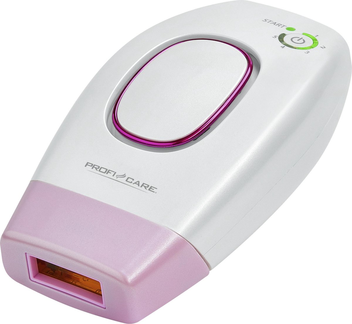 ProfiCare PC-IPL 3024 IPL-lichtpuls-ontharingssysteem, 5 lichtintensiteitsniveaus voor verschillende huidtypes, geïntegreerd UV-filter, automatische uitschakeling, inclusief veiligheidsbril