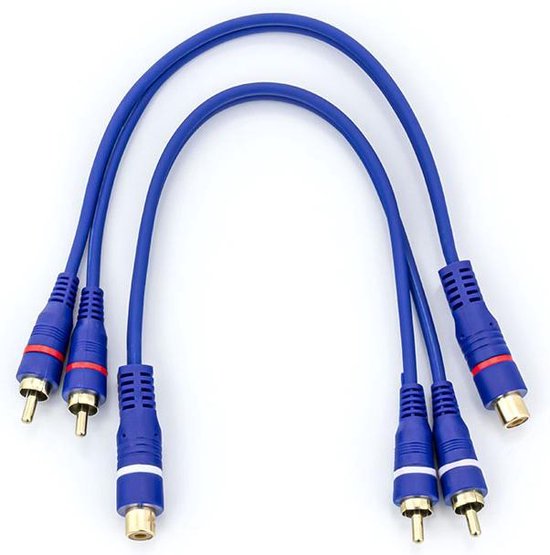 Caliber CL195-MMF - répartiteur 2x mâle 1x femelle - Blauw