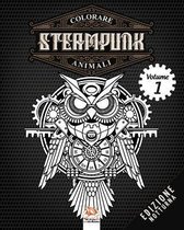 Colorare Steampunk animali - Volume 1 - edizione notturna