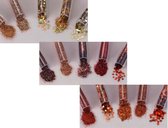 Glitter Sets - 15 assorti kleuren en maten - 1,8 grs per Flesje