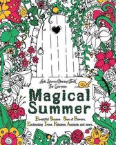 Teens Coloring Book- Magical Summer