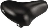 zadel SR 6261 unisex foam 25 cm zwart