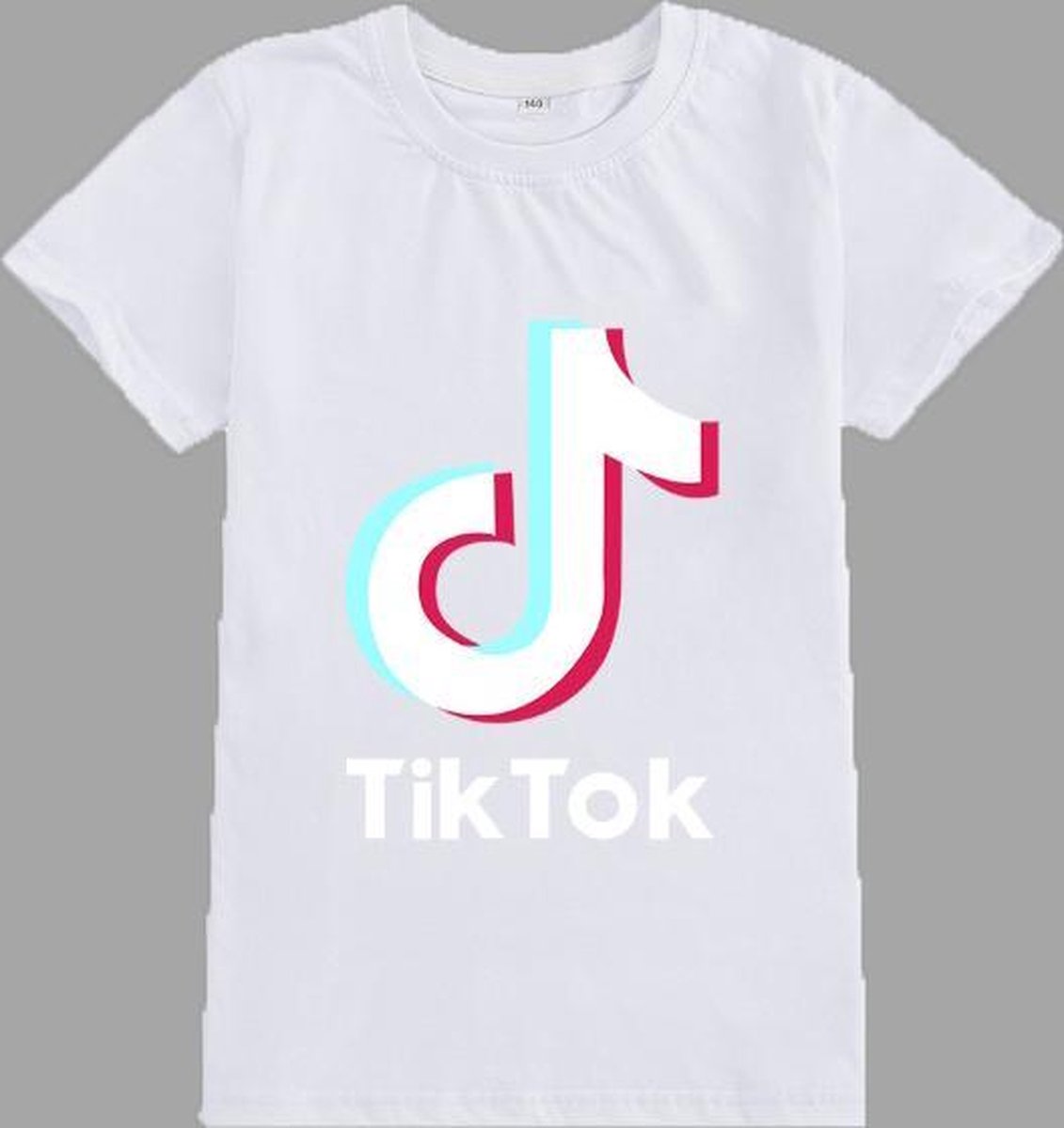 Tik Tok T-shirt - tik tok shirt - T-shirt wit - Tik Tok - Tik Tok shirt wit