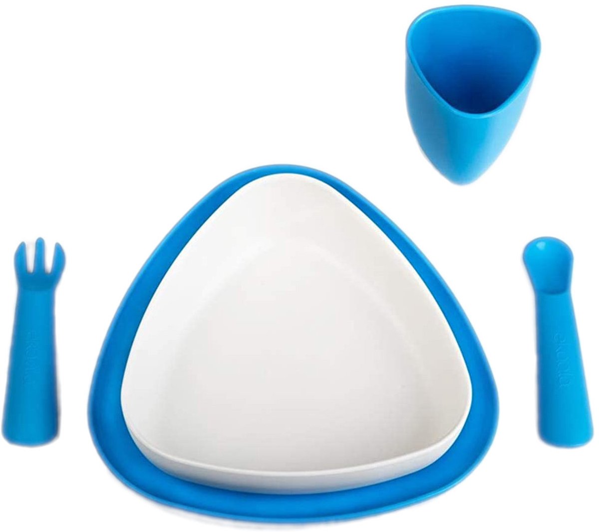 Ekoala Eetset Ekeat Ekoboy Blauw/wit 5-delig