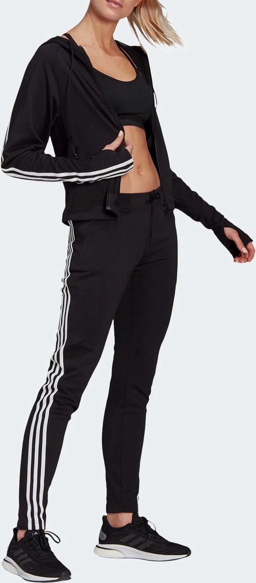 adidas Energiz Trainingspak - Maat L - Vrouwen - zwart/wit | bol.com