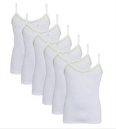 Beeren 6-Pack Meisjes hemden Nikky Groen maat 128/140