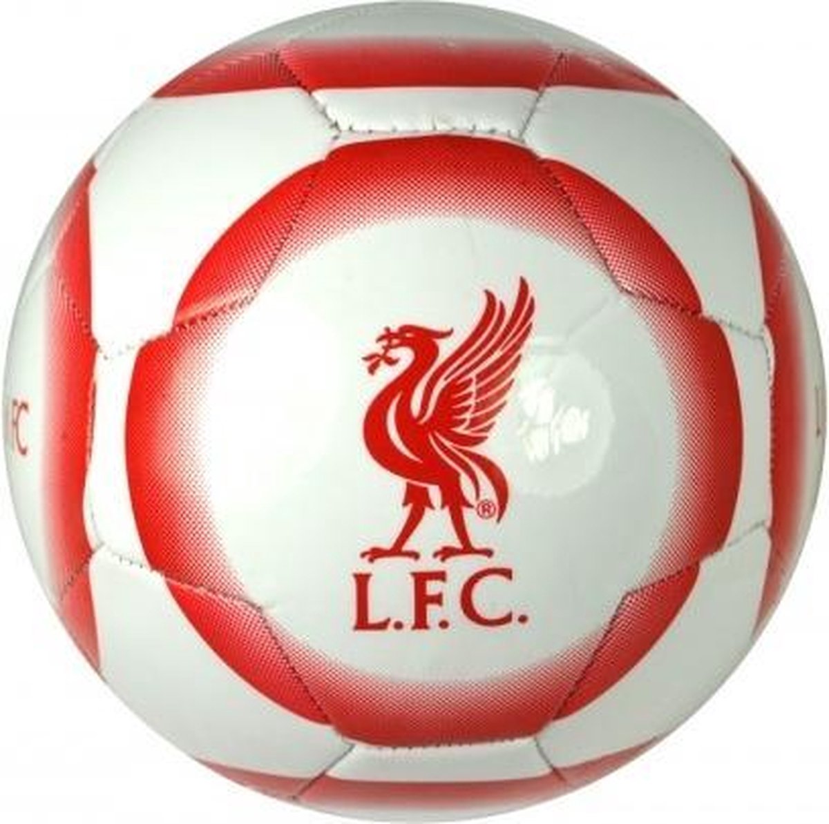 Liverpool - Bal - LFC - Size 5 - Wit/Rood