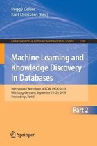 Communications in Computer and Information Science- Machine Learning and Knowledge Discovery in Databases