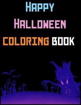 Happy Halloween Coloring Book