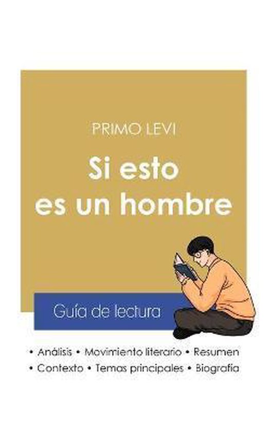 Guía de lectura Si esto es un hombre de Primo Levi (anális ... - cover