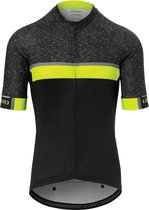 Maillot de cyclisme Giro - Taille S - Homme - Zwart/ Jaune