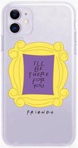 Friends telefoonhoesje Iphone 7 en 8 | Deurbel Frame | Transparant | Friends TV-Show Merchandise
