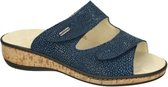 Fidelio Hallux -Dames -  blauw - slippers & muiltjes - maat 37