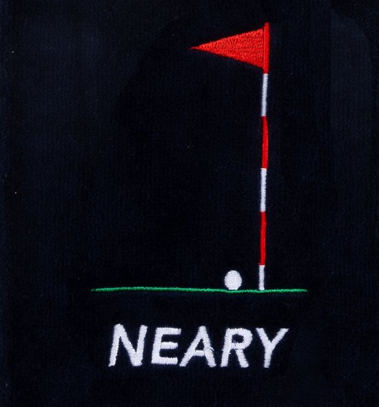 Nova Golf 'Neary' Golfhanddoek - Donkerblauw van Nova Golf — afbeelding 2
