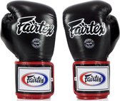 Fairtex handschoenen rood/zwart/wit 16oz