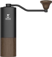 Timemore Chestnut G1 zwart met houten container - handmatige koffiemolen