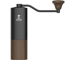 Timemore Chestnut G1 zwart met houten container - handmatige koffiemolen