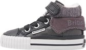 ROCO Baby jongetjes sneakers hoog - Donker grijs - maat 27