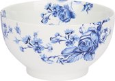 Kitchencraft Kom Mikasa Hampton 440 Ml Porselein Wit/blauw