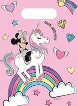 Procos Feestzakjes Minnie Unicorn Roze 6 Stuks