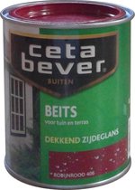 Cetabever Dekkende Tuinbeits Robijnrood 406 - 0,75 liter