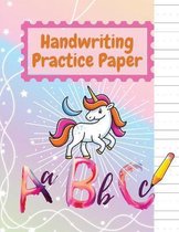 Adorable Kindergarten writing paper with lines for ABC kids Notebook with Dotted Lined Sheets for K-3 Students