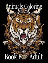 Animals Coloring Book For Adult