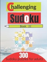 Challenging sudoku book 22