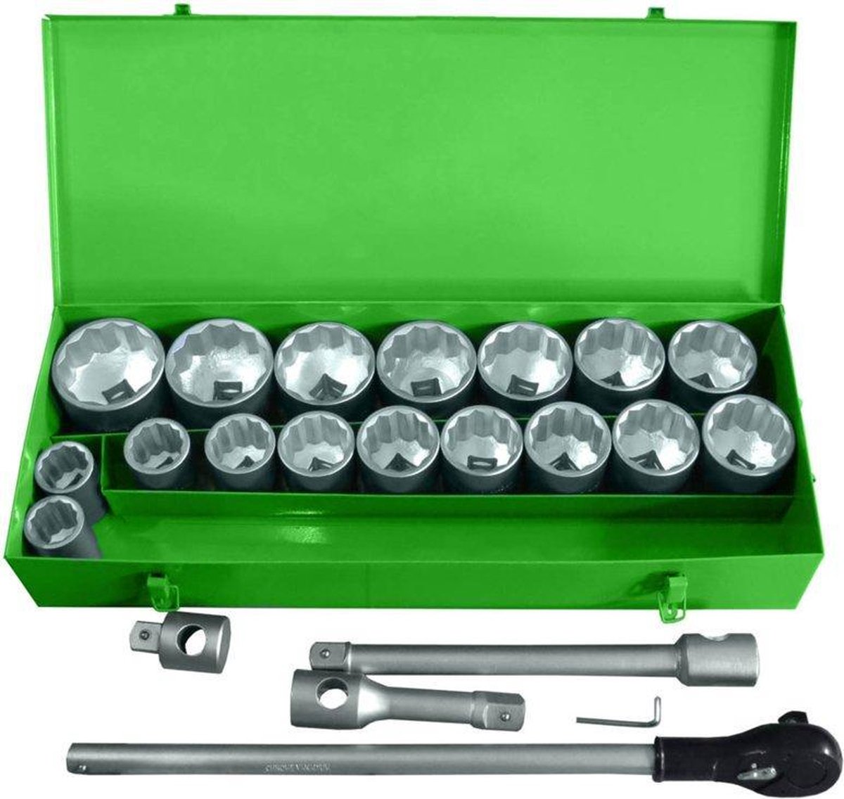 JBM Tools | SET VAN KOPPEN MET DIEPE 1", 22-DELIG