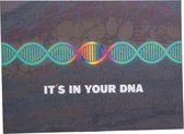 Kaart - Postcard - Fun - It's in your DNA - LGBT+ - Gay - Regenboog