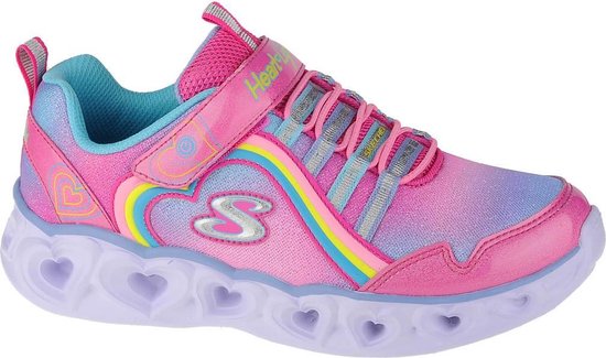 Skechers Heart Lights-Rainbow Lux 302308L-PKMT, voor meisje, Roze,... |  bol.com