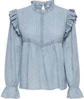 Jdysuri Life L/s Top Wvn 15236463 Ashley Blue