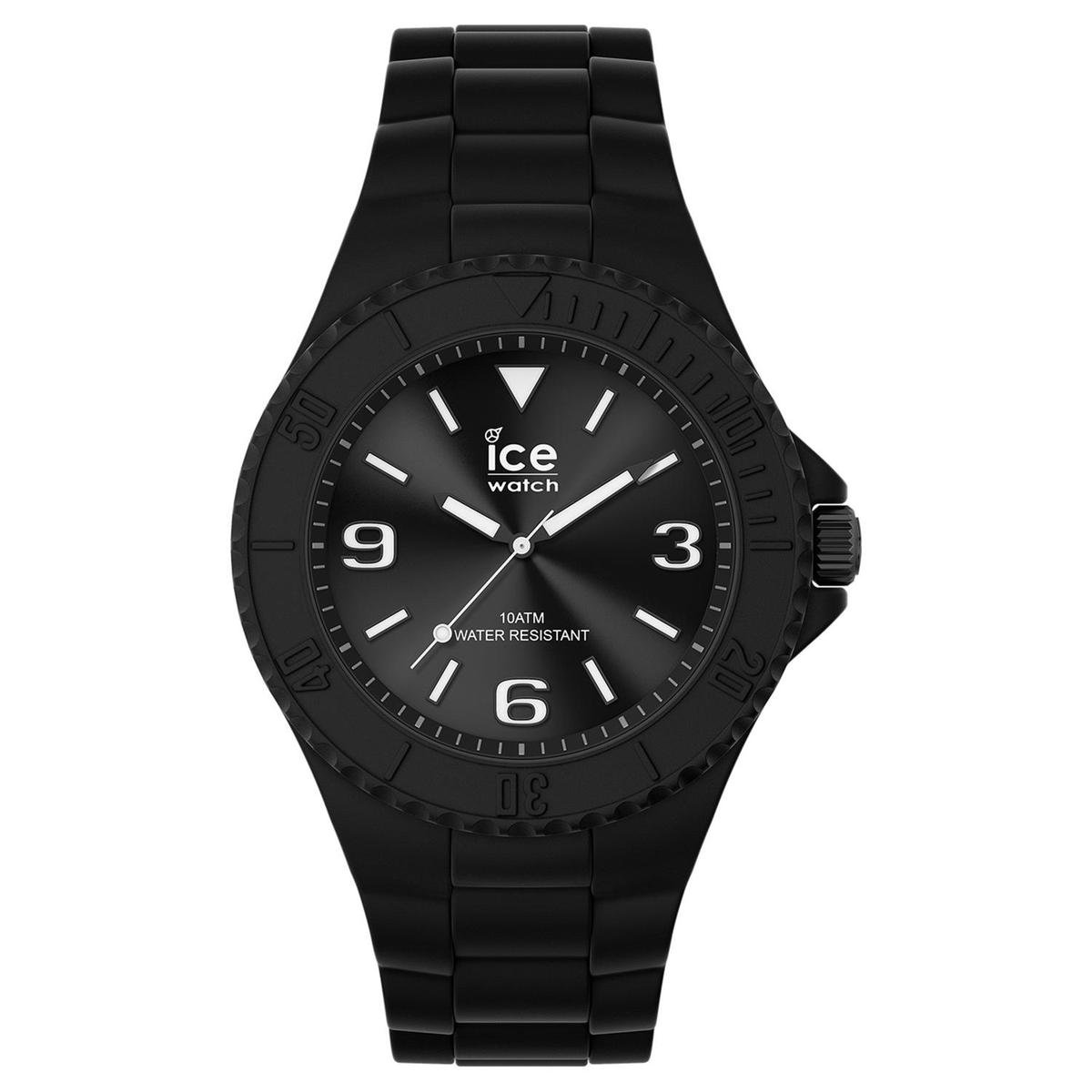 Ice Watch ICE generation - Black 019155 Horloge - Siliconen - Zwart - Ã˜ 40 mm