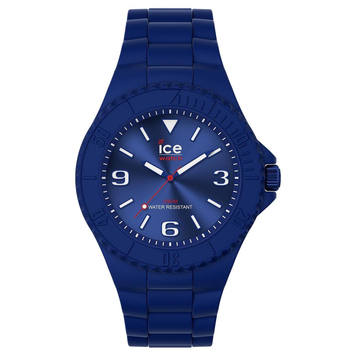Ice Watch ICE generation - Blue red 019158 Horloge - Rubber - Blauw - Ã˜ 40 mm